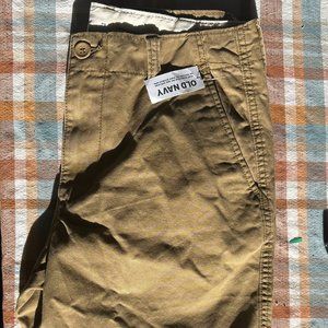 Straight Lived - In Khaki non Stretch Shorts for Men